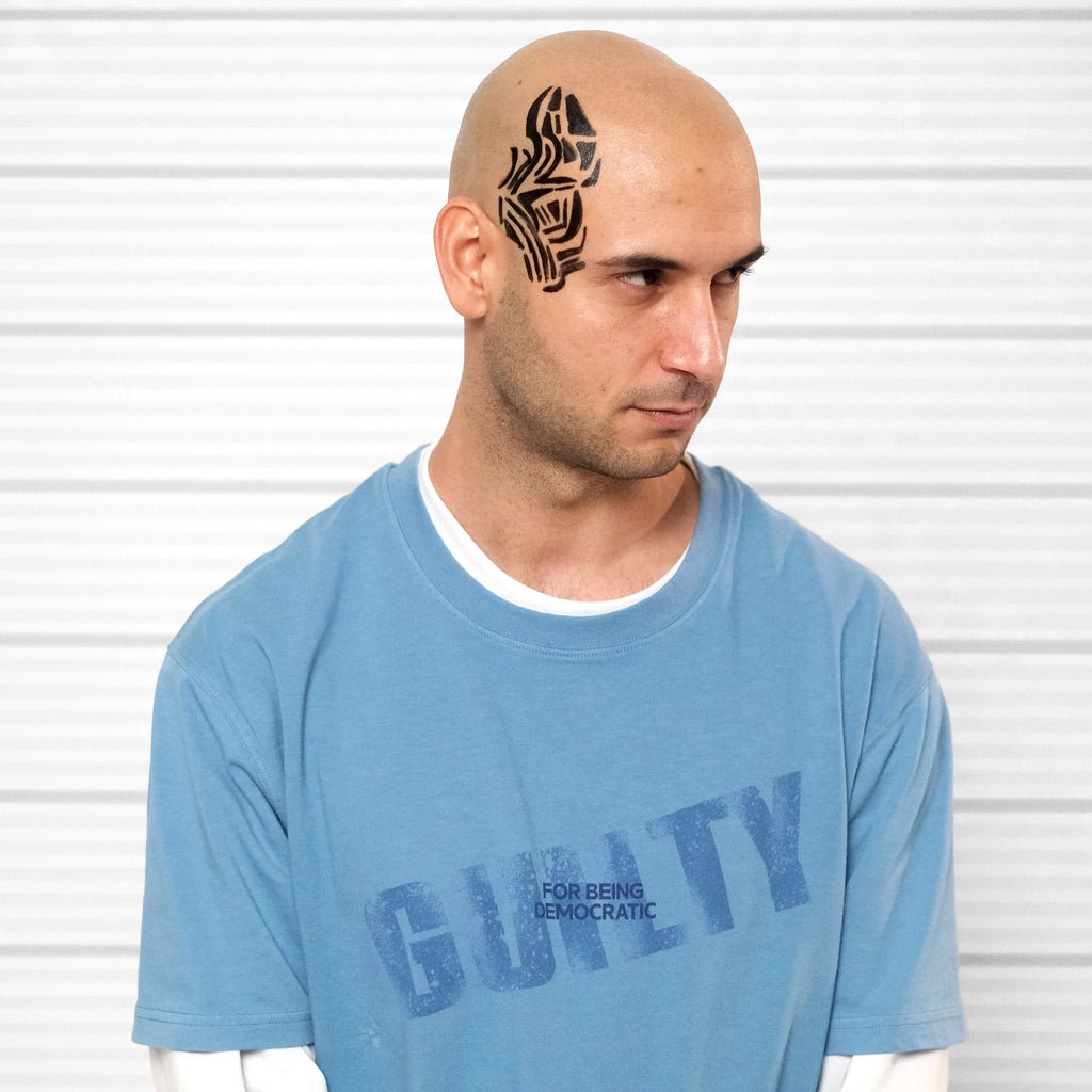 BALD PRINTED BASIC TEE