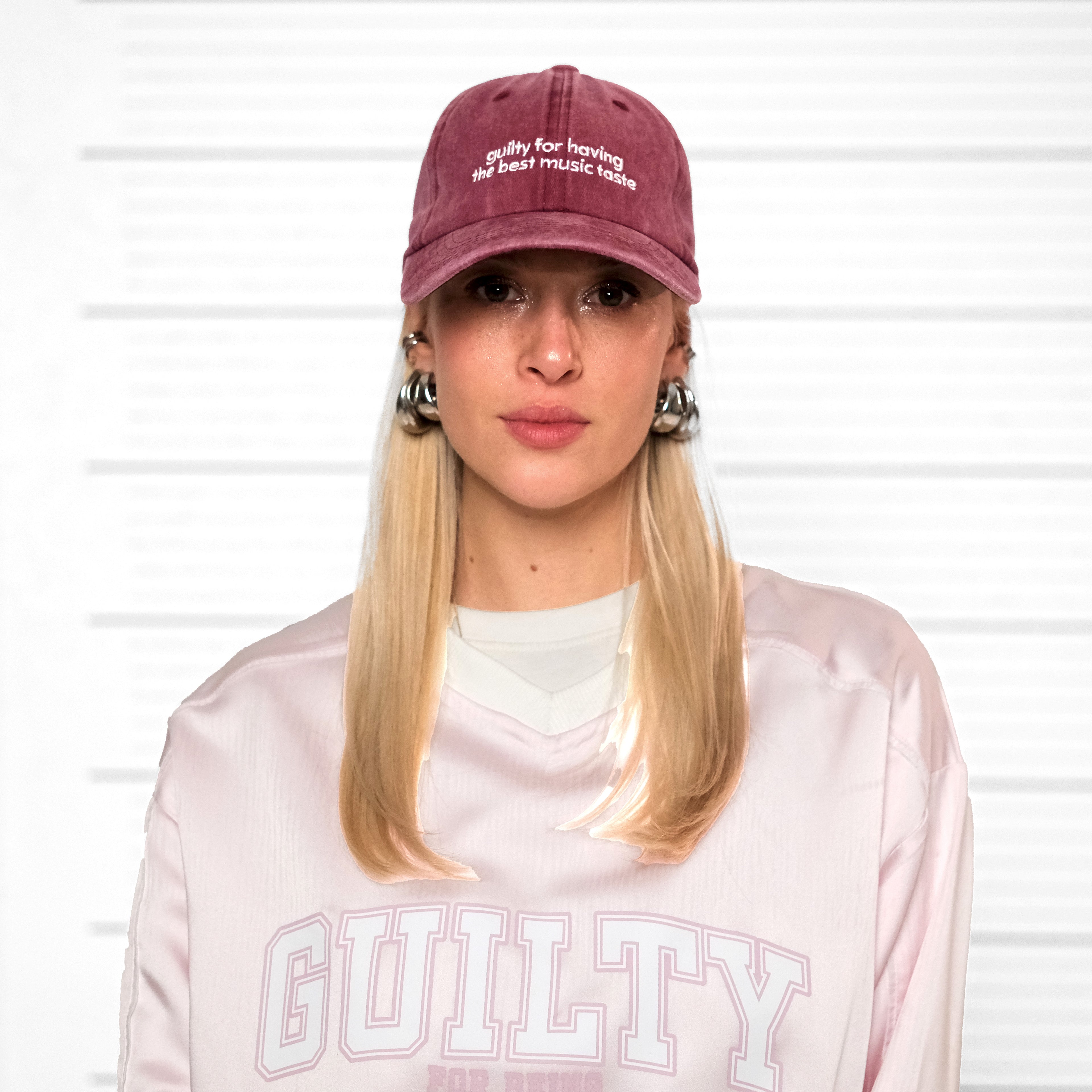 BLONDE PRINTED JERSEY