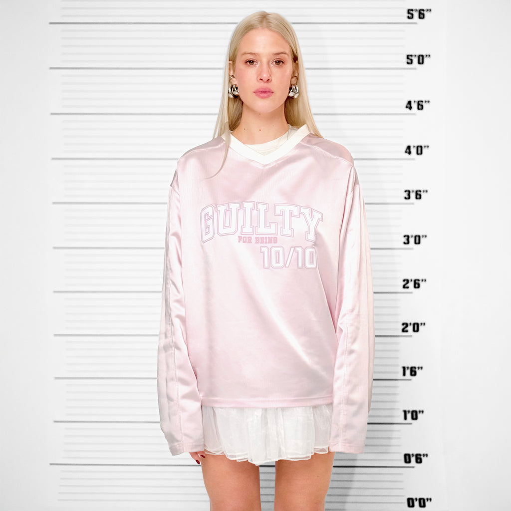 BLONDE PRINTED JERSEY