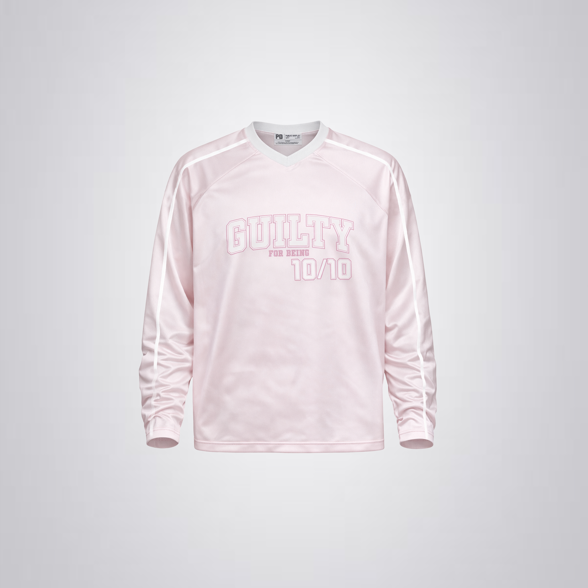 BLONDE PRINTED JERSEY